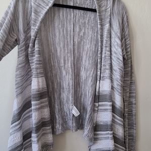 5/$30 Open Asymmetrical Cardigan